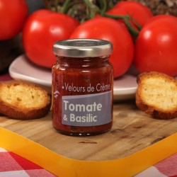 Velours de crème tomate et basilic (95gr)