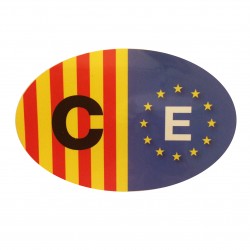 Sticker Ovale Catalan