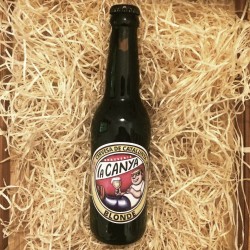 Biere artisanale bio La Canya blonde 33cl