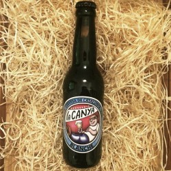 Biere artisanale bio La Canya blanche 33cl