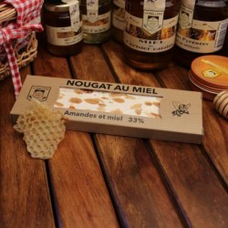 Nougat amandes et miel