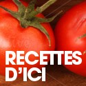 LES RECETTES D'ICI